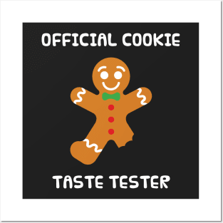 Christmas Cookie Tester Posters and Art